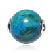 Chrysokolla Silver Pendant (MONOSONO COLLECTION)