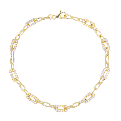 Bracelet en or et Diamant SI1 (H) (CIRARI)