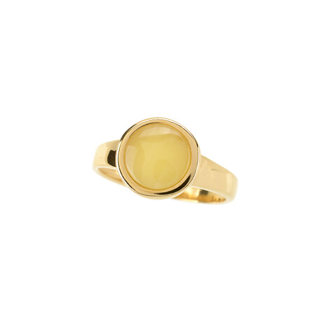 Baltic Amber Silver Ring (dagen)
