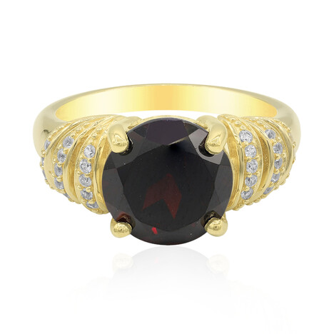 Anillo en plata con Granate