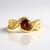 Anello in argento con Zircone Tramonto (Adela Silber)
