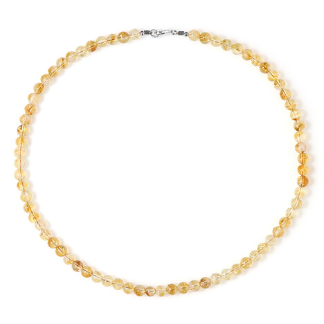 Collana in argento con Citrino