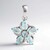 Ciondolo in argento con Ambligonite