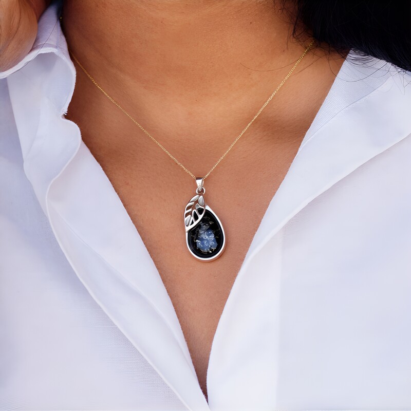 Baltic Amber Silver Pendant (dagen)