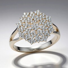 Anello in argento con Zircone