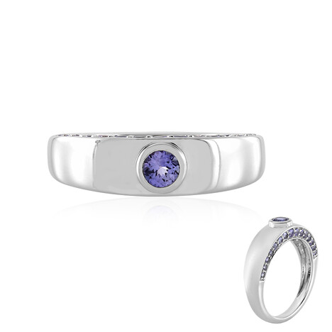 Anillo en oro con Tanzanita (KM by Juwelo)