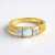 Bague en argent et Opale Welo