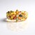 Anello in argento con Zaffiro Fancy