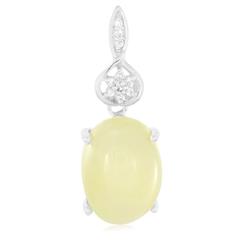 Colgante en plata con Aragonita de Capillitas