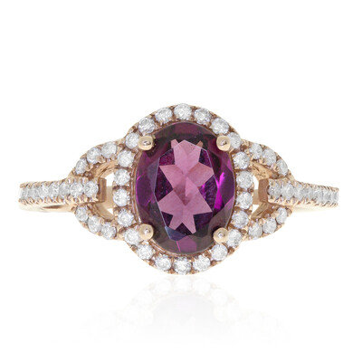 Bague en or et Grenat Rhodolite (CIRARI)