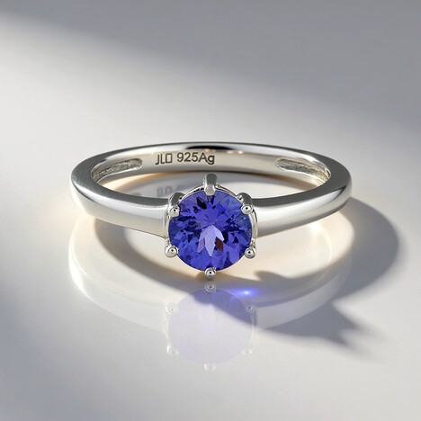 Anello in argento con Tanzanite