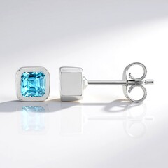 Orecchini in argento con Zircone Ratanakiri