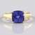 Anello in oro con Tanzanite AAA