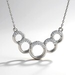 Collana in argento con Zircone