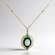 Collier en or et Nacre (CIRARI)