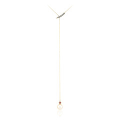 Collier en or et Perle d'Akoya (Michelle Albala)
