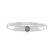 Bague en argent et Diamant champagne I2