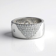 Anillo en plata con Zircón (de Melo Essence)
