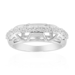 Bague en argent et Zircon (Remy Rotenier)