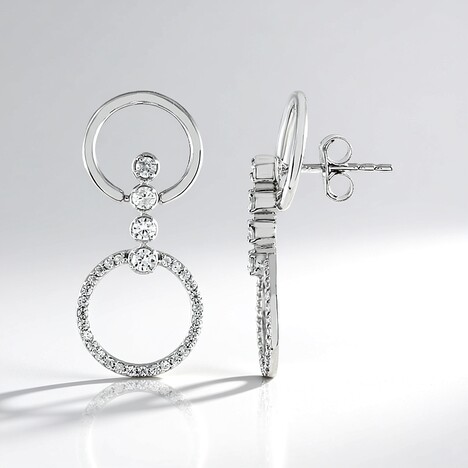 Orecchini in argento con Zircone
