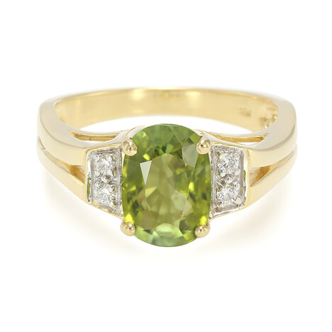 Anello in oro con Tormalina Paraíba (AMAYANI)