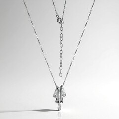 Collana in argento con Topazio Bianco (Adela Silber)