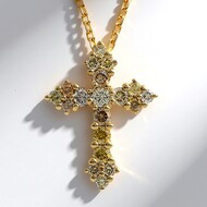 Collana in oro con Diamante Fancy SI2 (CIRARI)