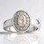 Anello in argento con MORGANITE MARROPINO