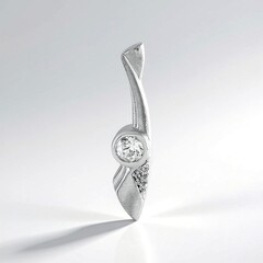 Ciondolo in argento con Zircone (MONOSONO COLLECTION)
