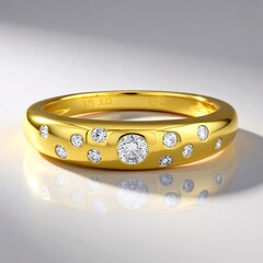 Anello in oro con Diamante SI1 (G)