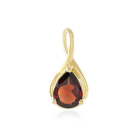 Mosambik-Granat-Silberanhänger