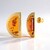 Orecchini in argento con Ambra Baltica Cognac (dagen)