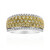 Gelber SI2 Brillant-Goldring (CIRARI)