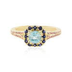 Ratanakiri-Zirkon-Silberring (Adela Silber)