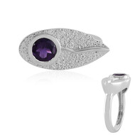 Anello in argento con Ametista (MONOSONO COLLECTION)
