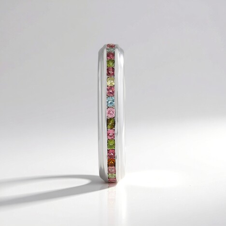 Ciondolo in argento con Tormalina (MONOSONO COLLECTION)