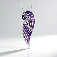 Collier en argent (Adela Silber)