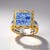 Anello in argento con Tanzanite (Gems en Vogue)