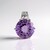 Ciondolo in argento con Ametista Rose de France (Adela Silber)