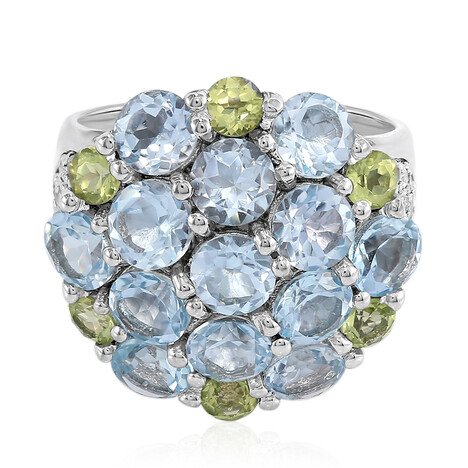 Edelstein-Silberring