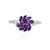 Sibirischer Amethyst-Silberring (de Melo)