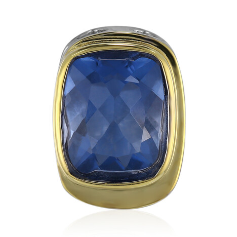 Farbwechsel-Fluorit-Silberanhänger (MONOSONO COLLECTION)