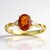 Anello in oro con Opale di Fuoco Messicano (CIRARI)