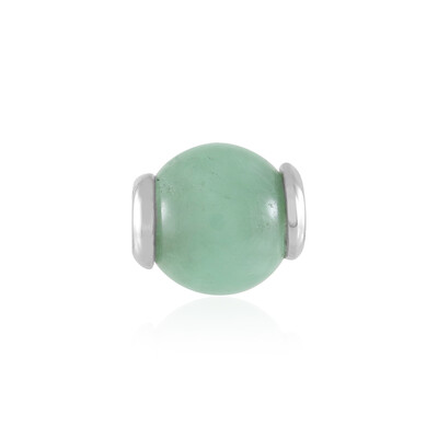 Ciondolo in argento con Angelite Verde (MONOSONO COLLECTION)