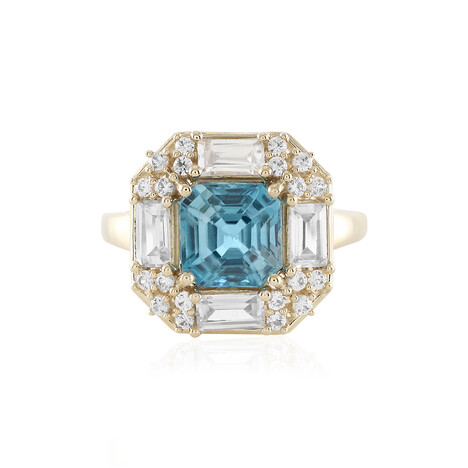 9K Ratanakiri Zircon Gold Ring (Adela Gold)