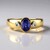 Anello in argento con Tanzanite (Adela Silber)