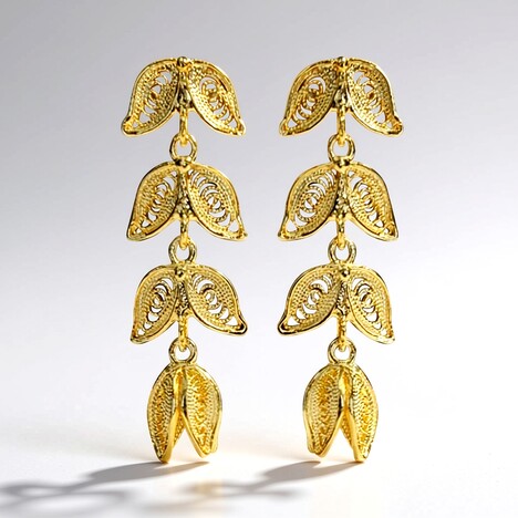 Orecchini in argento (Joias do Paraíso)