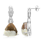 Orecchini in argento con Magnesite