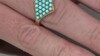 Zilveren ring met Sleeping Beauty Turkooisen (Faszination Türkis)
