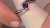 Anillo en plata con Amatista de Marruecos